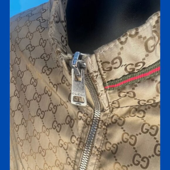 Gucci Collectors Limited Edition Windbreaker Jacket - Guccissima GG Men's Sz 56 - Picture 6 of 16